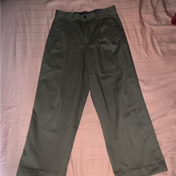 DOCKERS KHAKI HIGH WAISTED STRAIGHT LEG PANTS - Picture 2 of 5